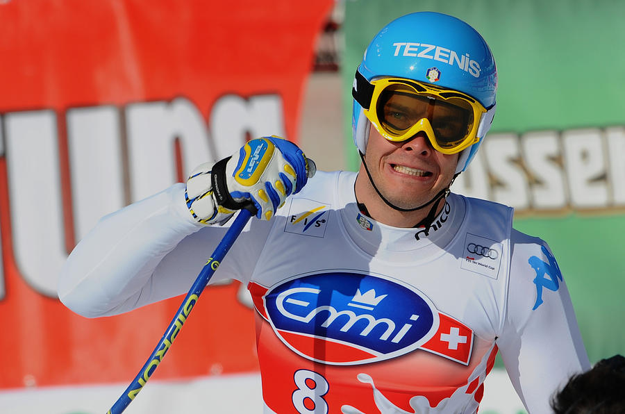 Audi FIS World Cup - Mens Super Giant Slalom #23 Photograph by Alain Grosclaude/Agence Zoom