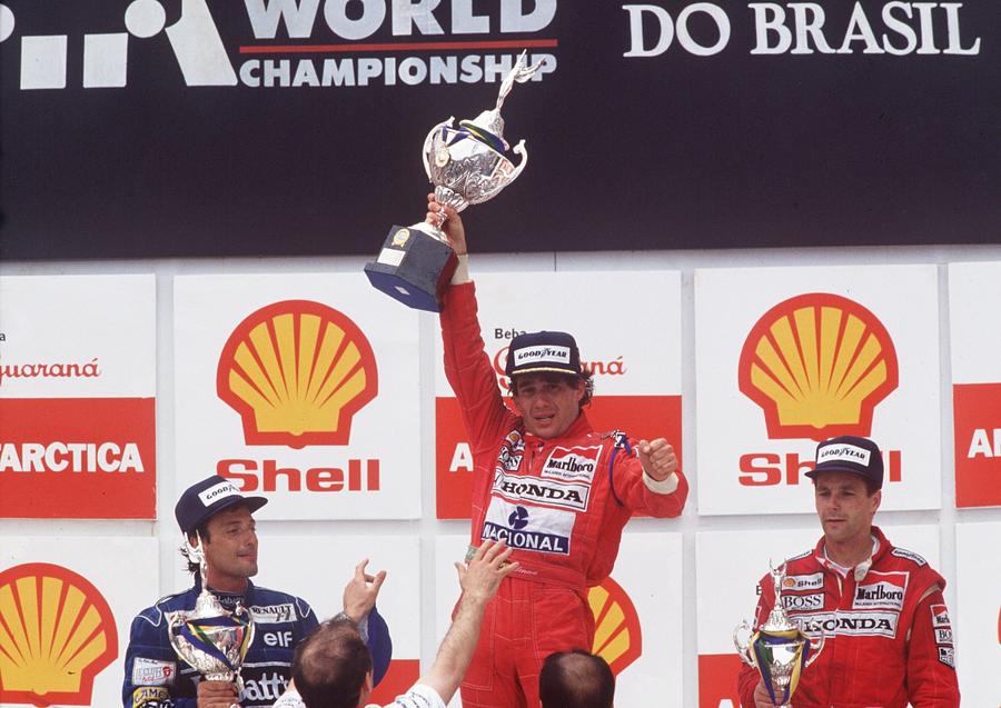 Ayrton Senna... #23 Photograph by Pascal Rondeau