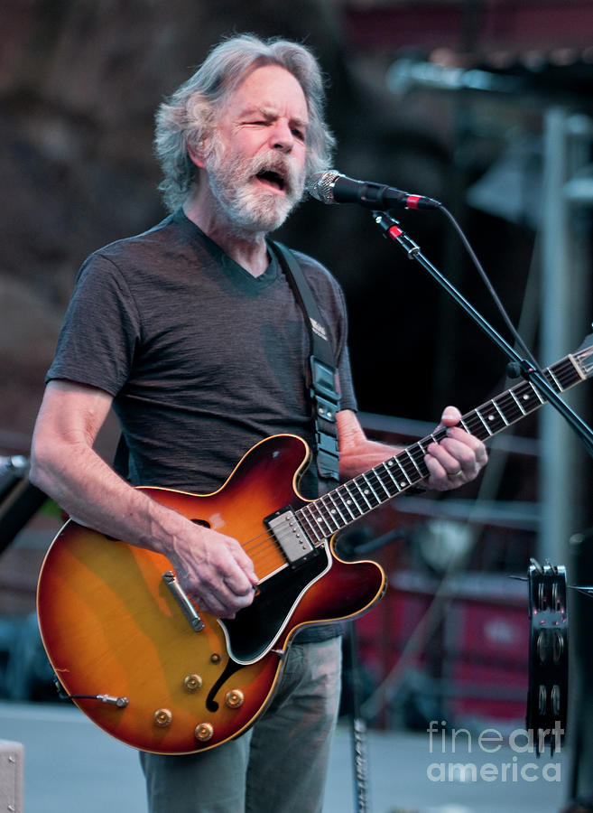 Bob Weir with Furthur at Red Rocks Amphitheatre #23 Photograph by David Oppenheimer