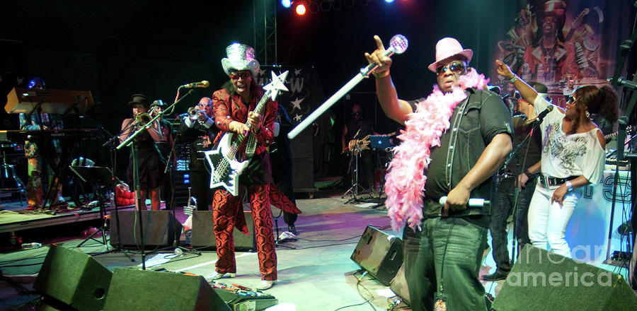 Bootsy Collins and The Funk University at Bonnaroo #24 Photograph by David Oppenheimer