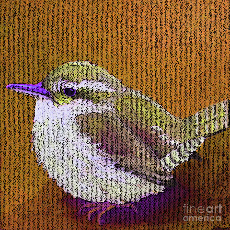 23 C Wren Painting by Victoria Page