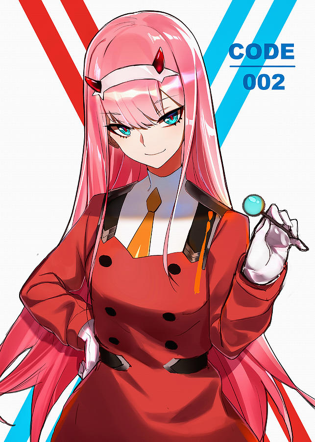 Darling In The Franxx #23 Digital Art by Dennisse Rodriguez - Pixels