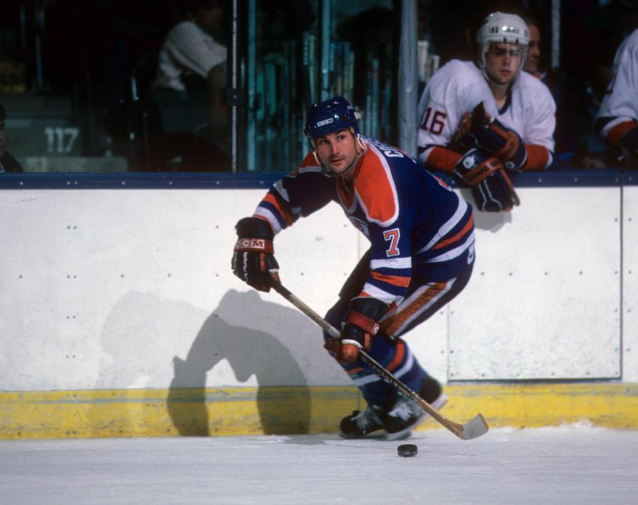 Edmonton Oilers v New York Islanders #23 Photograph by B Bennett