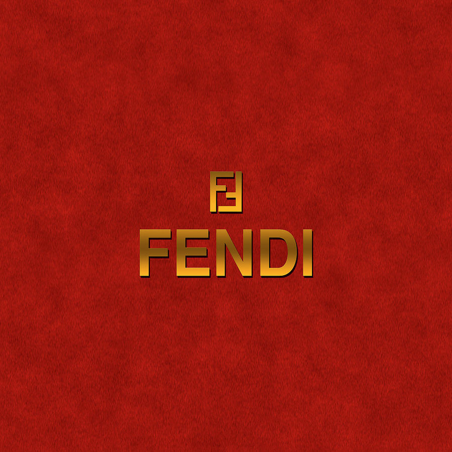Fendi. Logo Digital Art by Ferruccio Marcelos