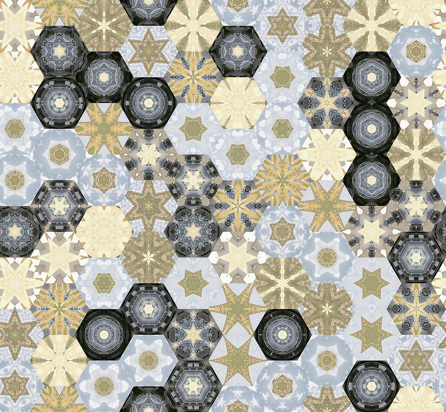 Hexagon Pattern for Apparels Digital Art by Tin Tran - Fine Art America
