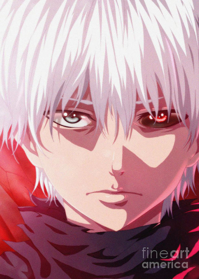 Ken Kaneki #22 Digital Art by Nestor Muller - Pixels