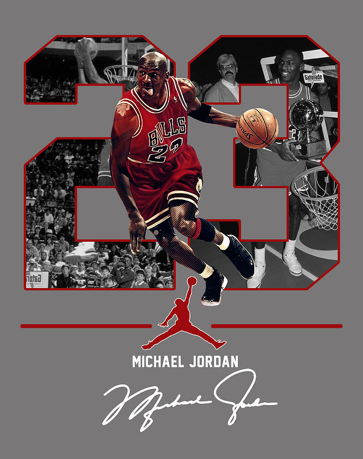 23 Michael Jordan Signature I Love This For Gift Vintage Classic ...