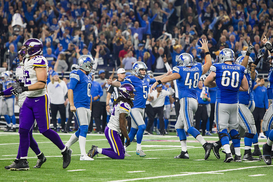 NFL: NOV 24 Vikings at Lions #23 Photograph by Icon Sportswire