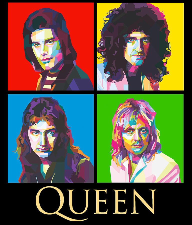 Queen Band Best Art Digital Art by Simone Birden - Fine Art America