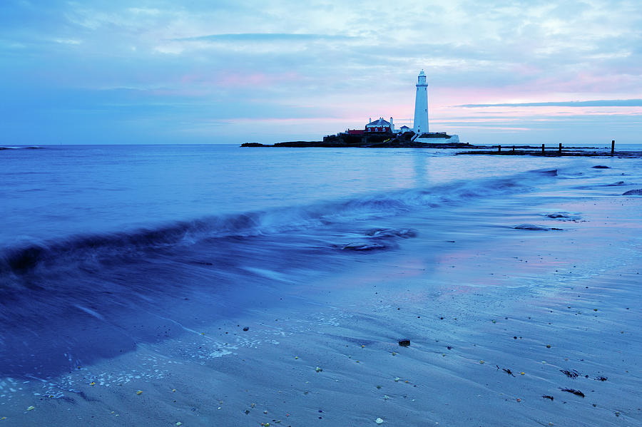 Saint Marys Lighthouse at Whitley Bay #23 Photograph by Ian Middleton