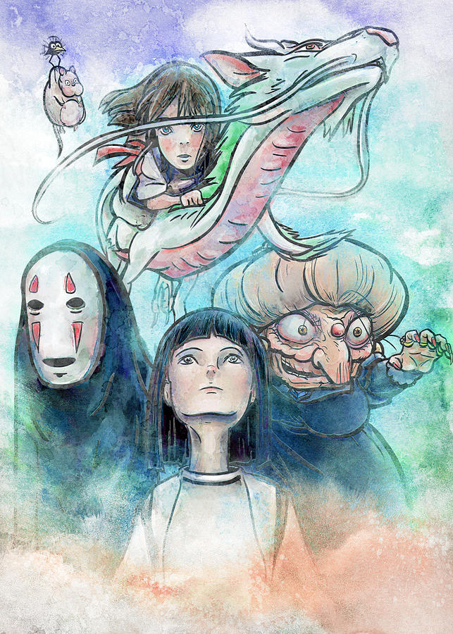 Studio Ghibli Digital Art by Devis Abuse | Fine Art America