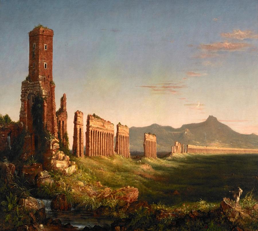 Thomas Cole Art Painting by Artful Home Gallery Art - Fine Art America