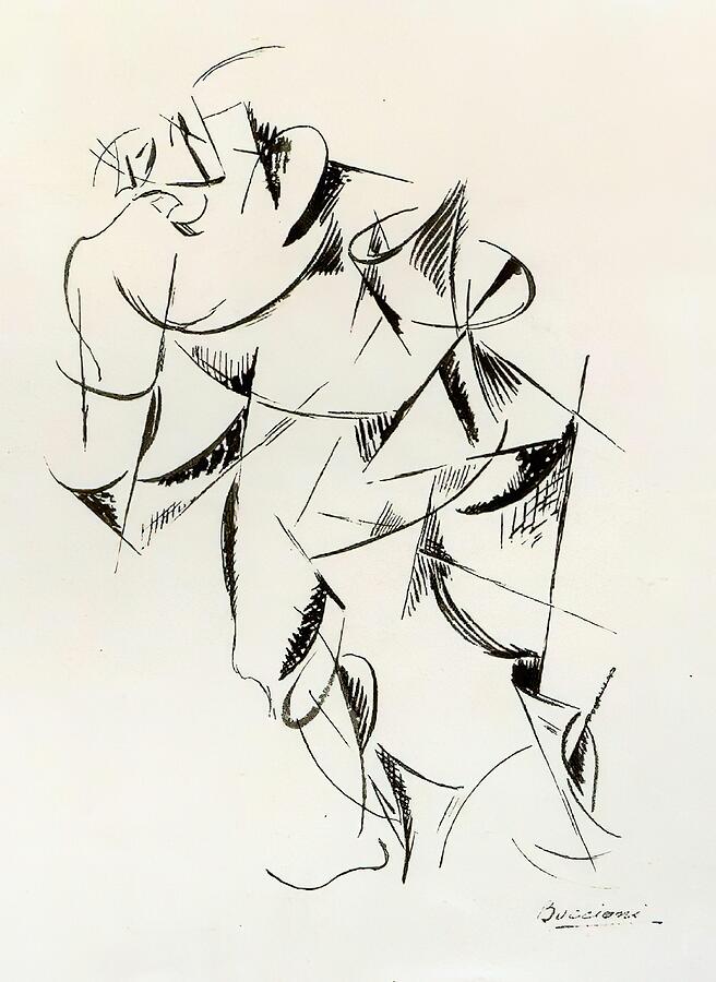 Abstract Painting - Umberto Boccioni #23 by Umberto Boccioni