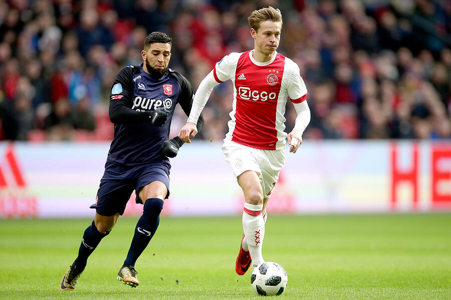 Ajax v FC Twente - Dutch Eredivisie #24 Photograph by Soccrates Images