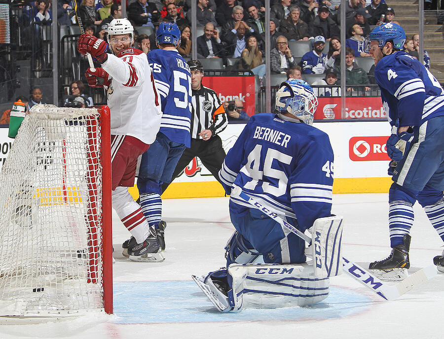 Arizona Coyotes v Toronto Maple Leafs #24 Photograph by Claus Andersen