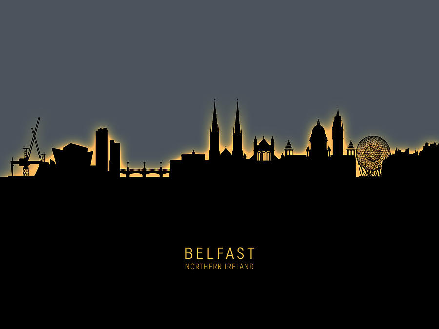 Belfast cityscape cards