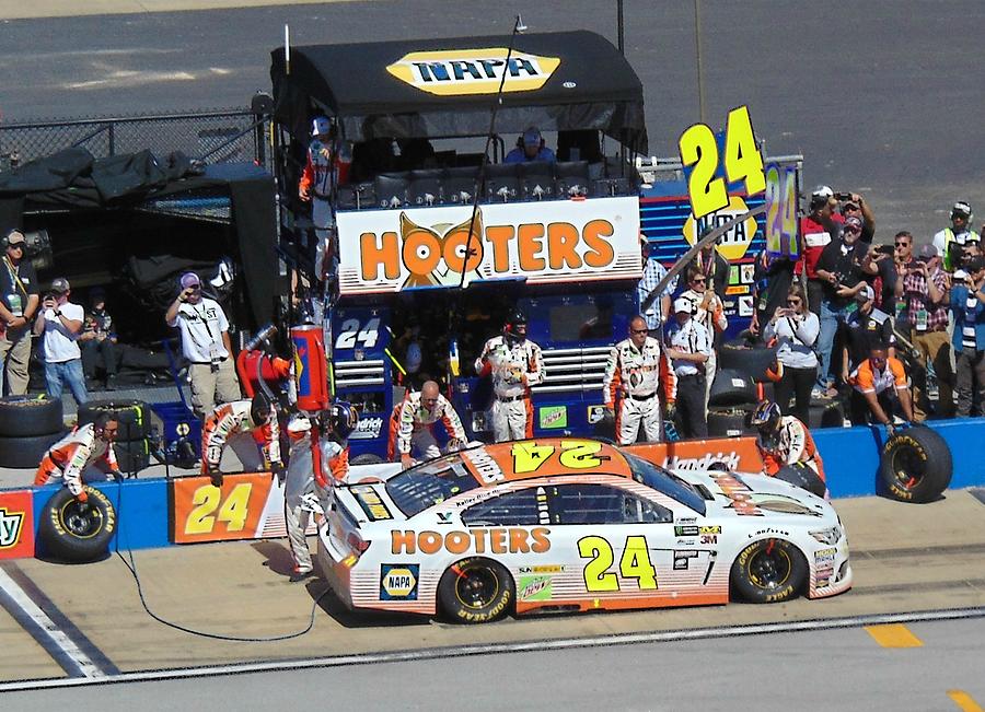 #24 Chase Elliott #24 Photograph by Vic Montgomery