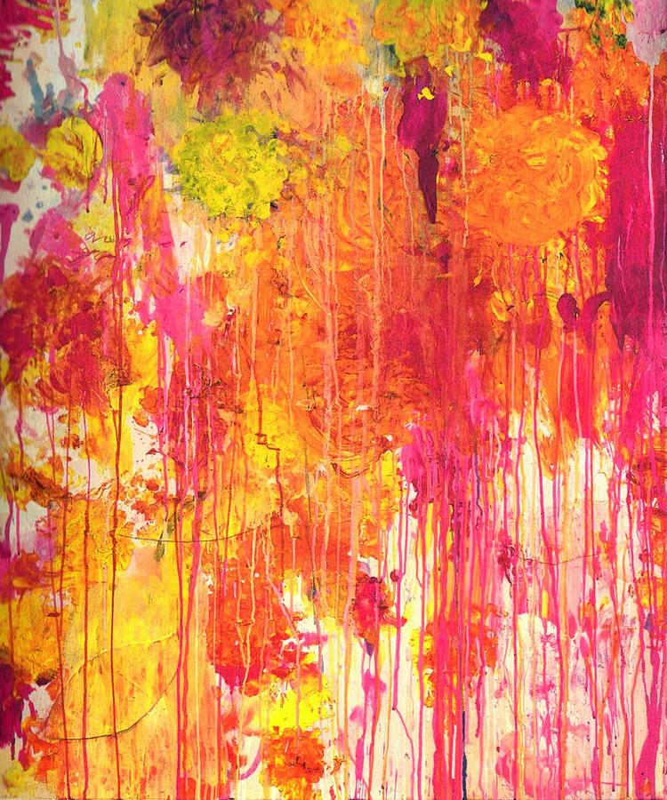 Claude Monet Painting - Cy Twombly #24 by PrintPerfect Shop