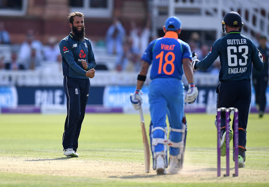 England v India - 2nd ODI: Royal London One-Day Series #24 Photograph by Gareth Copley