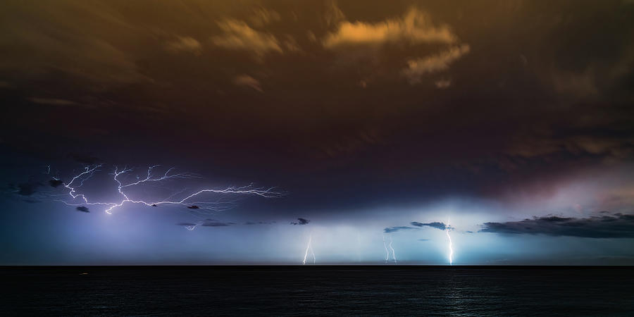 Lightning Storms Mazatlan Mexico #24 Photograph by Tommy Farnsworth