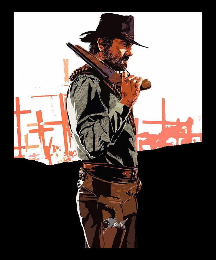 Red Dead Redemption 2 Gaming Digital Art By The Pristine Artist