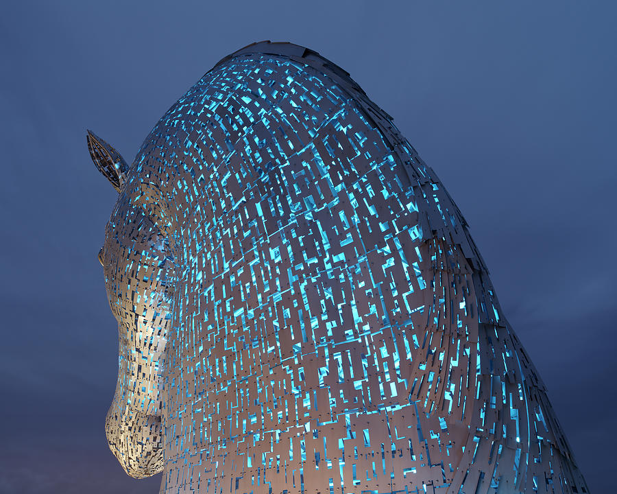 The Kelpies #24 Photograph by Stephen Taylor