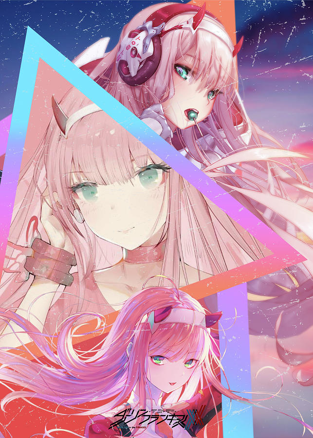 Zero Two of Darling in The Franxx Drawing by Zero Two - Fine Art America