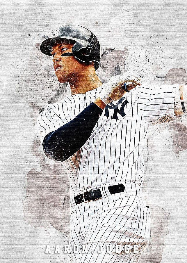 Aaron Judge Painting by Denise Izatt - Fine Art America