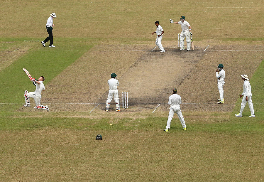 Bangladesh v Australia - 1st Test: Day 4 #25 Photograph by Robert Cianflone