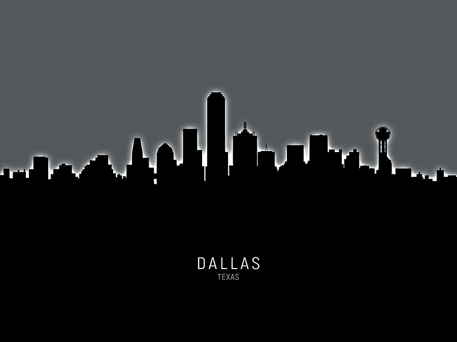 Dallas Texas Skyline #25 Photograph by Michael Tompsett