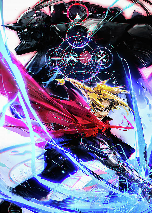 Fullmetal Alchemist Digital Art by Johnny Roe - Fine Art America