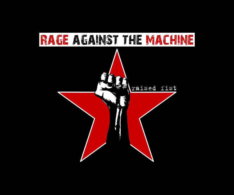 Rage Against The Machine Digital Art by Awan Gun - Fine Art America