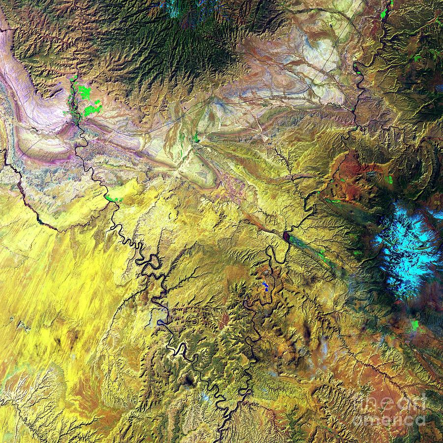 Satellite Image Photograph By Nomonkey B Fine Art America