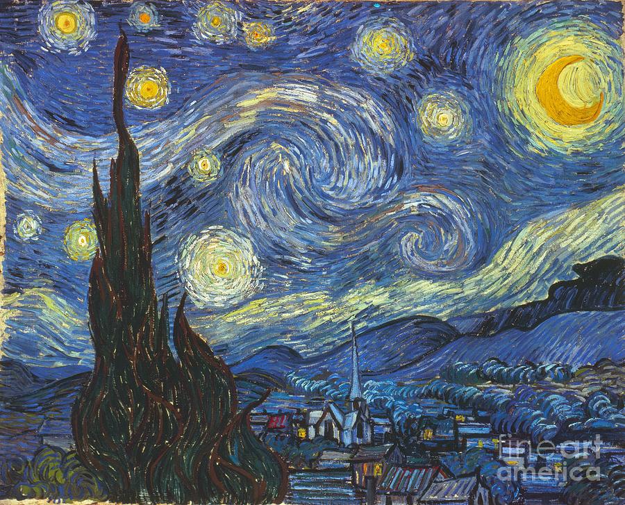 Starry Night #25 Painting by Vincent Van Gogh