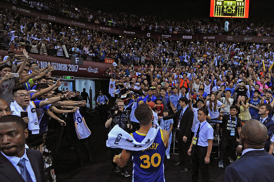 Stephen Curry #25 Photograph by Noah Graham