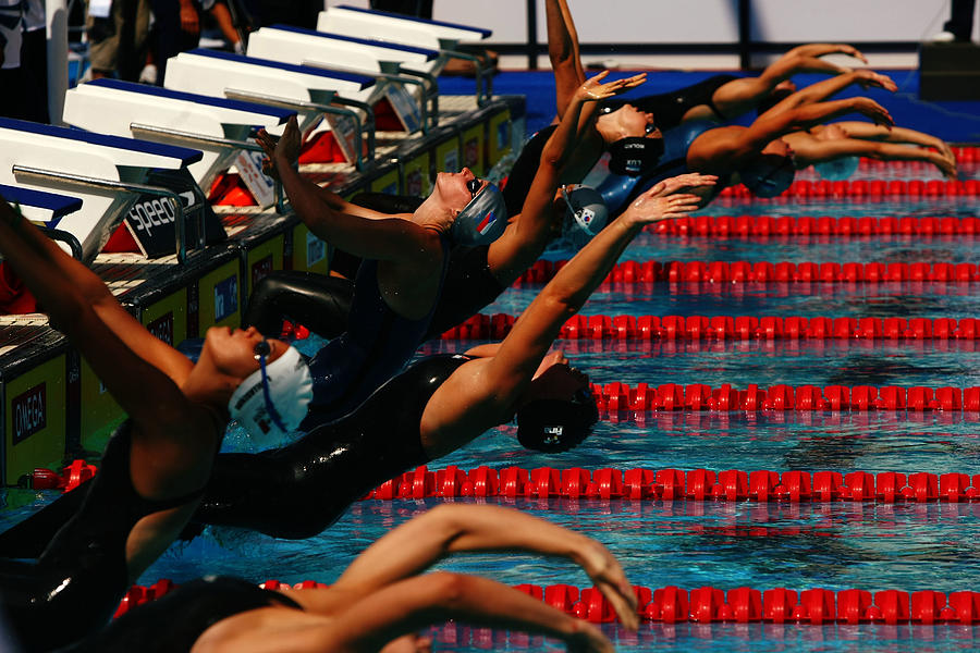 Swimming Day Six - 13th FINA World Championships #25 Photograph by Clive Rose