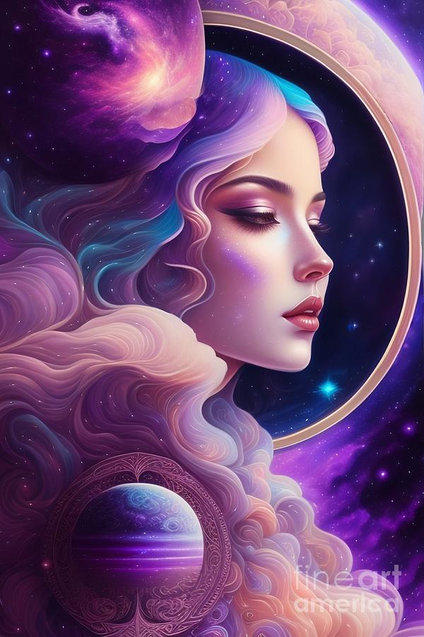 The Beautiful Woman Body Fantasy Universe #25 Digital Art by Boon Mee