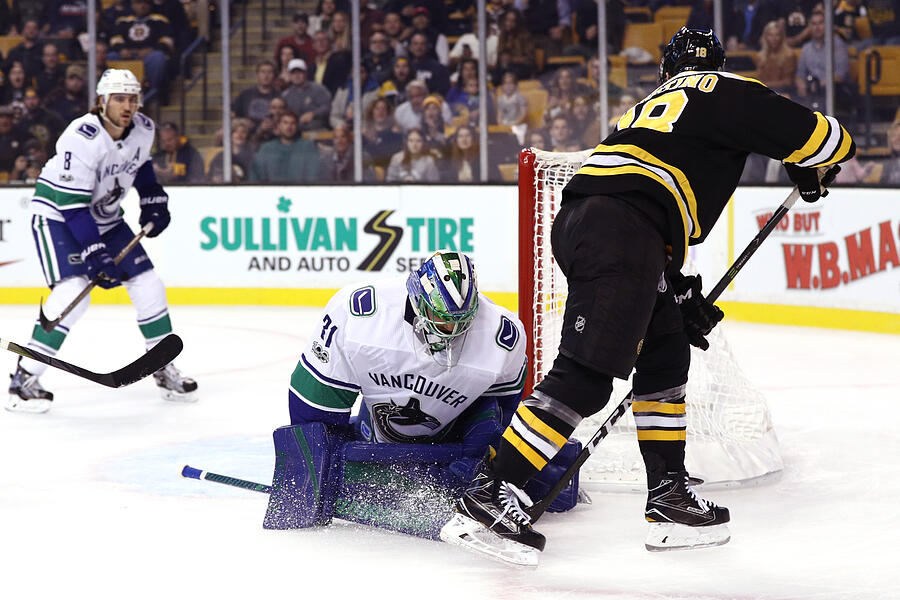 Vancouver Canucks v Boston Bruins #25 Photograph by Maddie Meyer