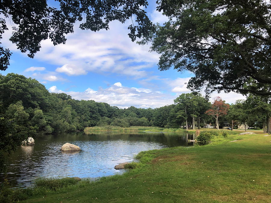 Wooster Pond, Stratford CT Photograph by Thomas Henthorn - Pixels