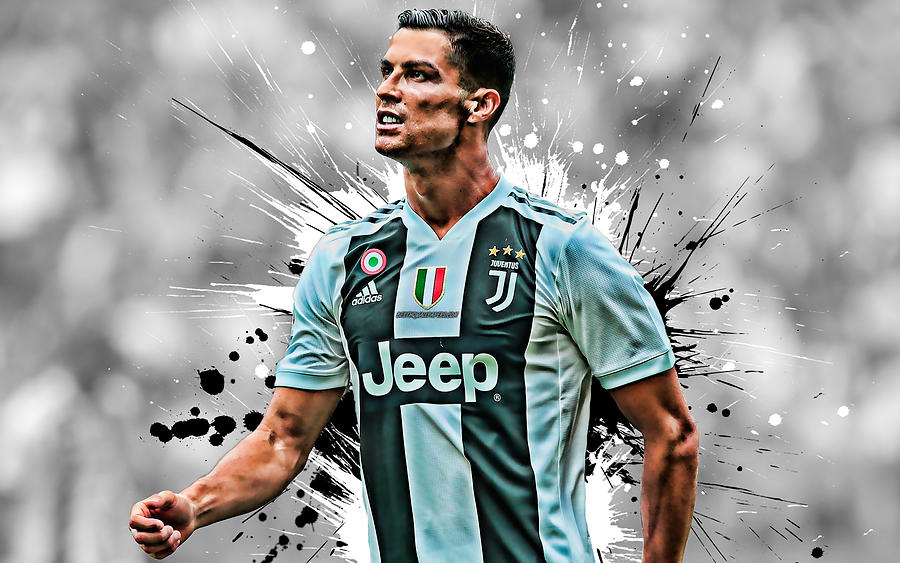 Cristiano Ronaldo Digital Art by Hai Nguyen Art