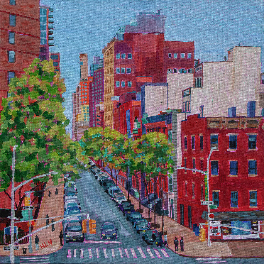 New York City Painting - 25th and 10th NYC by Heather Nagy