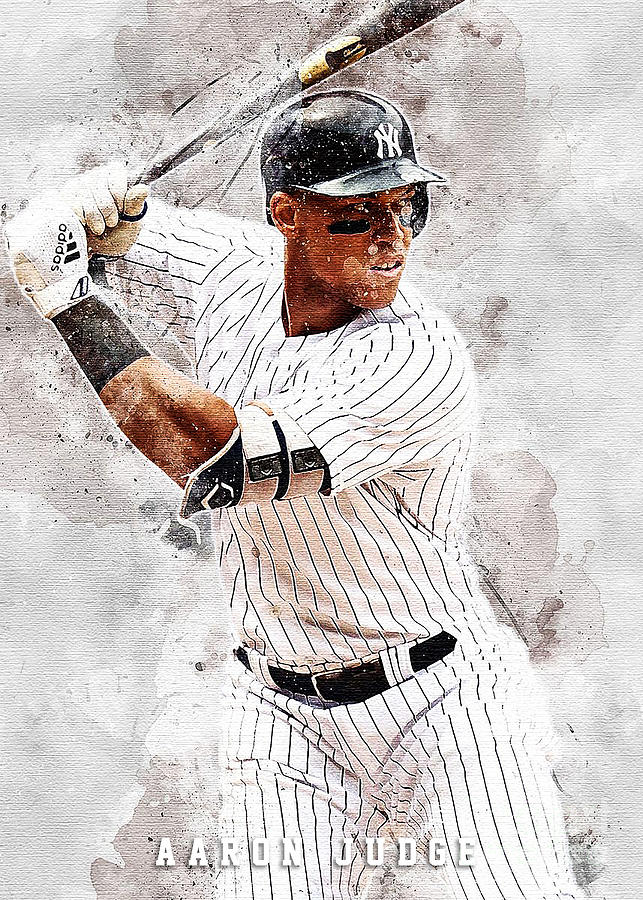 Aaron Judge Painting by Denise Izatt - Fine Art America