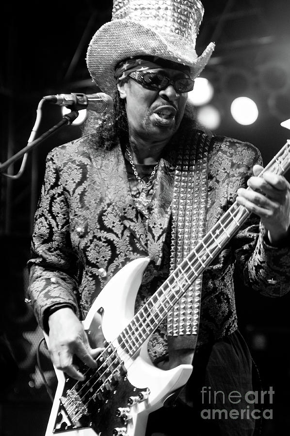 Bootsy Collins and The Funk University at Bonnaroo #27 Photograph by David Oppenheimer