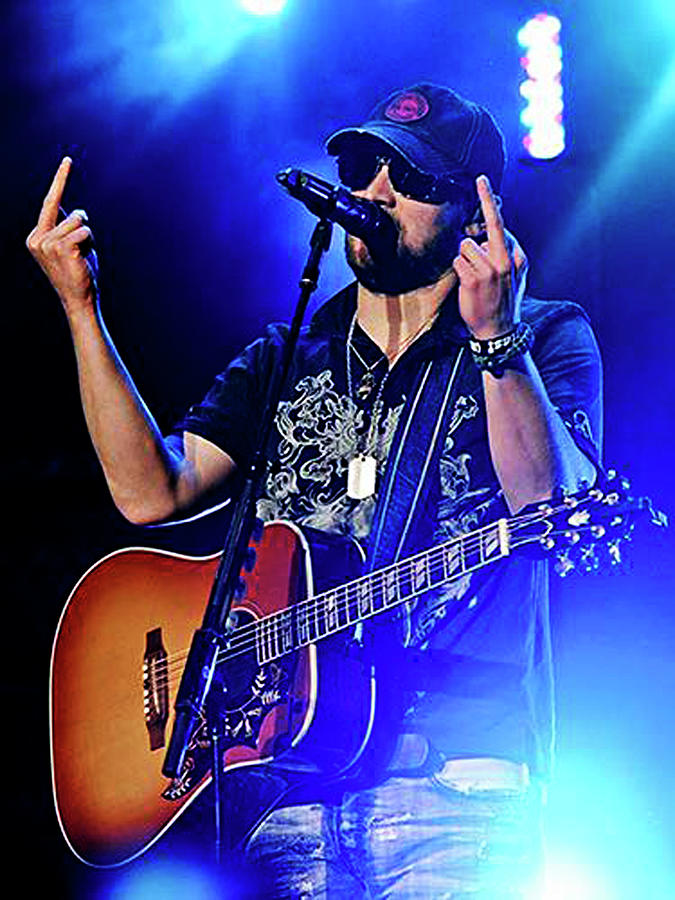 Eric Church Digital Art by Waahyudi Anton - Pixels