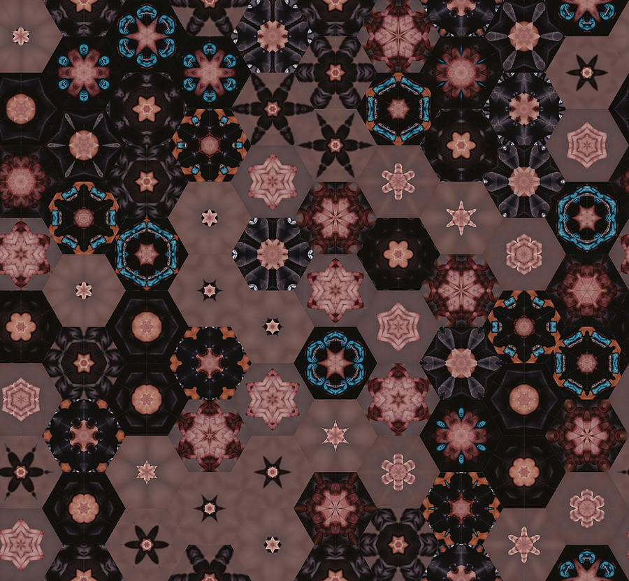 Hexagon Pattern for Apparels Digital Art by Tin Tran - Fine Art America
