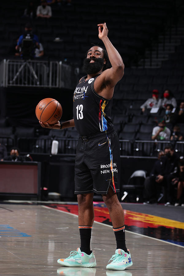 James Harden #26 Photograph by Nathaniel S. Butler