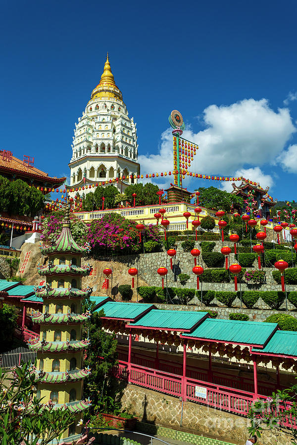 Kek Lok Si Temple Penang Malaysia Photograph by Kevin Miller - Fine Art ...