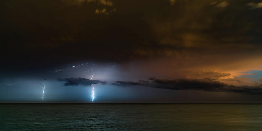 Lightning Storms Mazatlan Mexico #26 Photograph by Tommy Farnsworth