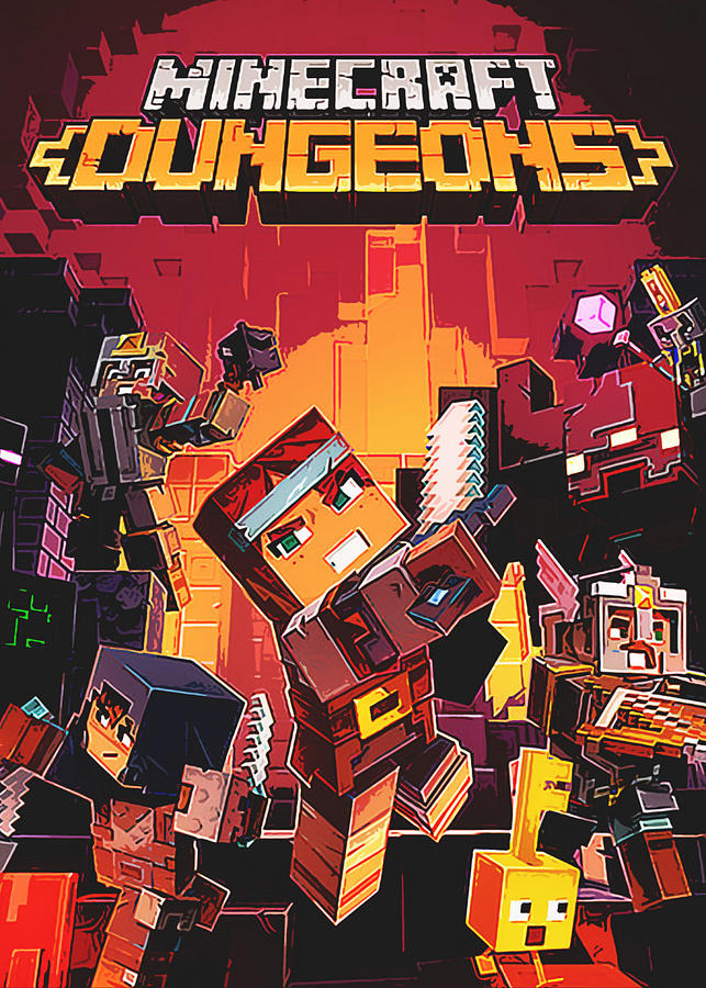 Minecraft Digital Art by Devis Abuse - Pixels