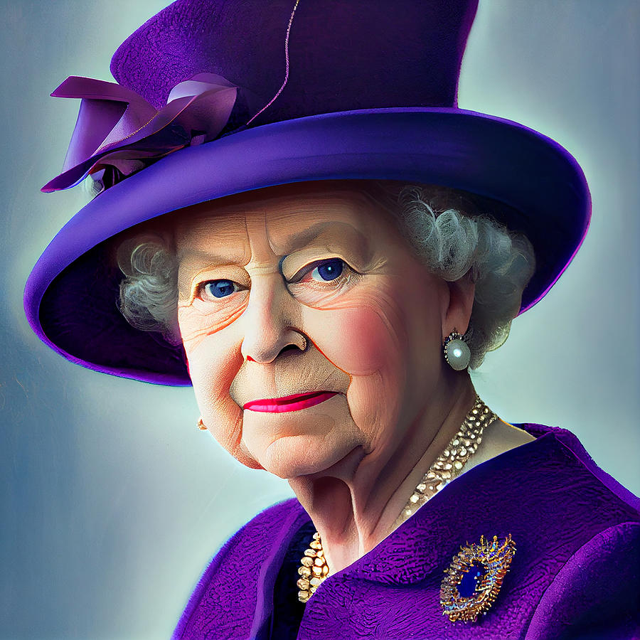 Queen Elizabeth Ii Mixed Media By Stephen Smith Galleries - Fine Art 